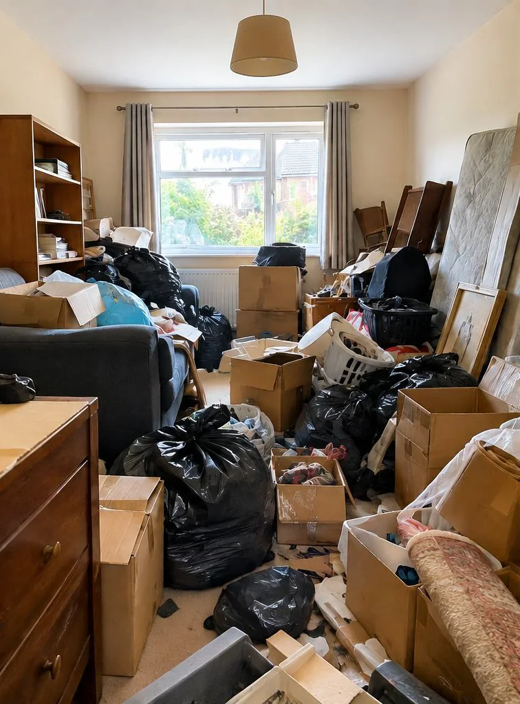 House Clearance, before